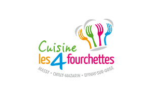 logo cuisine les 4 fourchettes